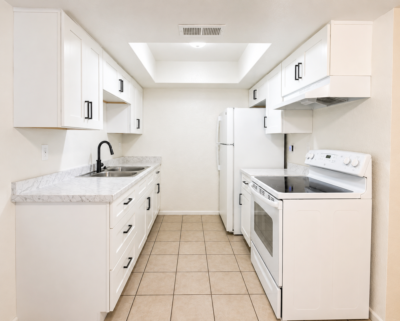 Renovated kitchen
